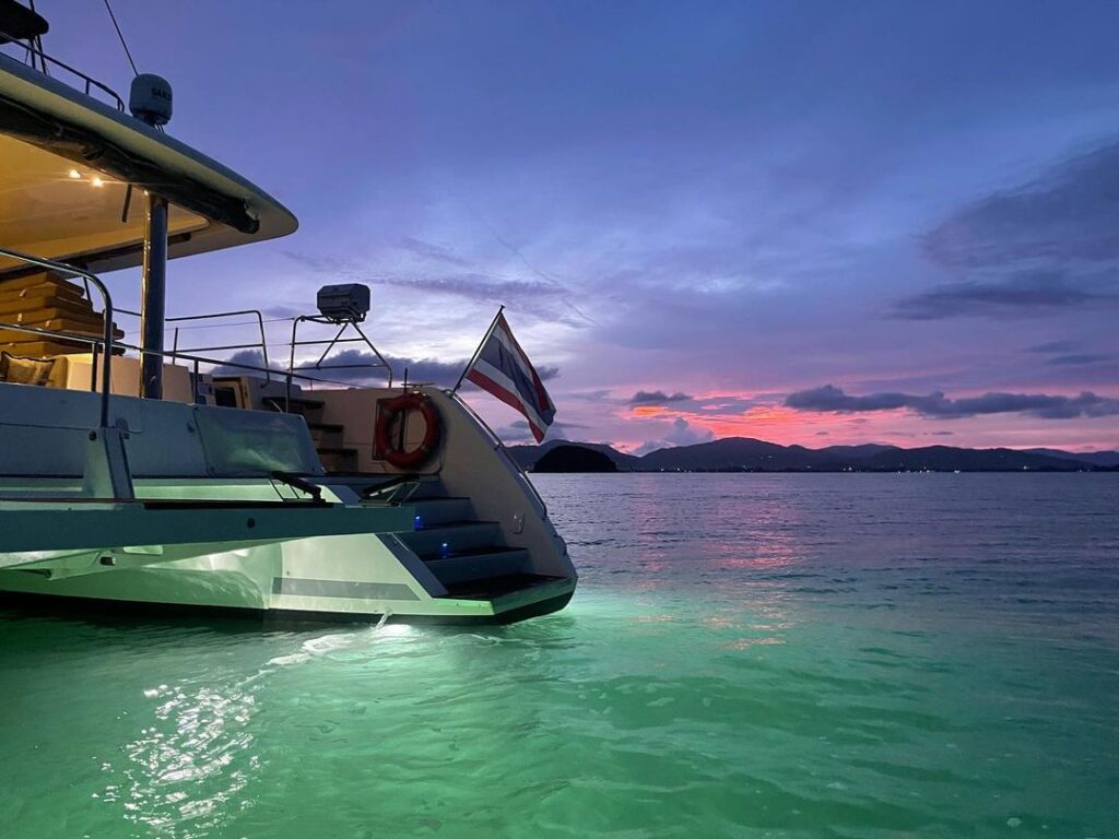 Andaman Phuket night sky sunset