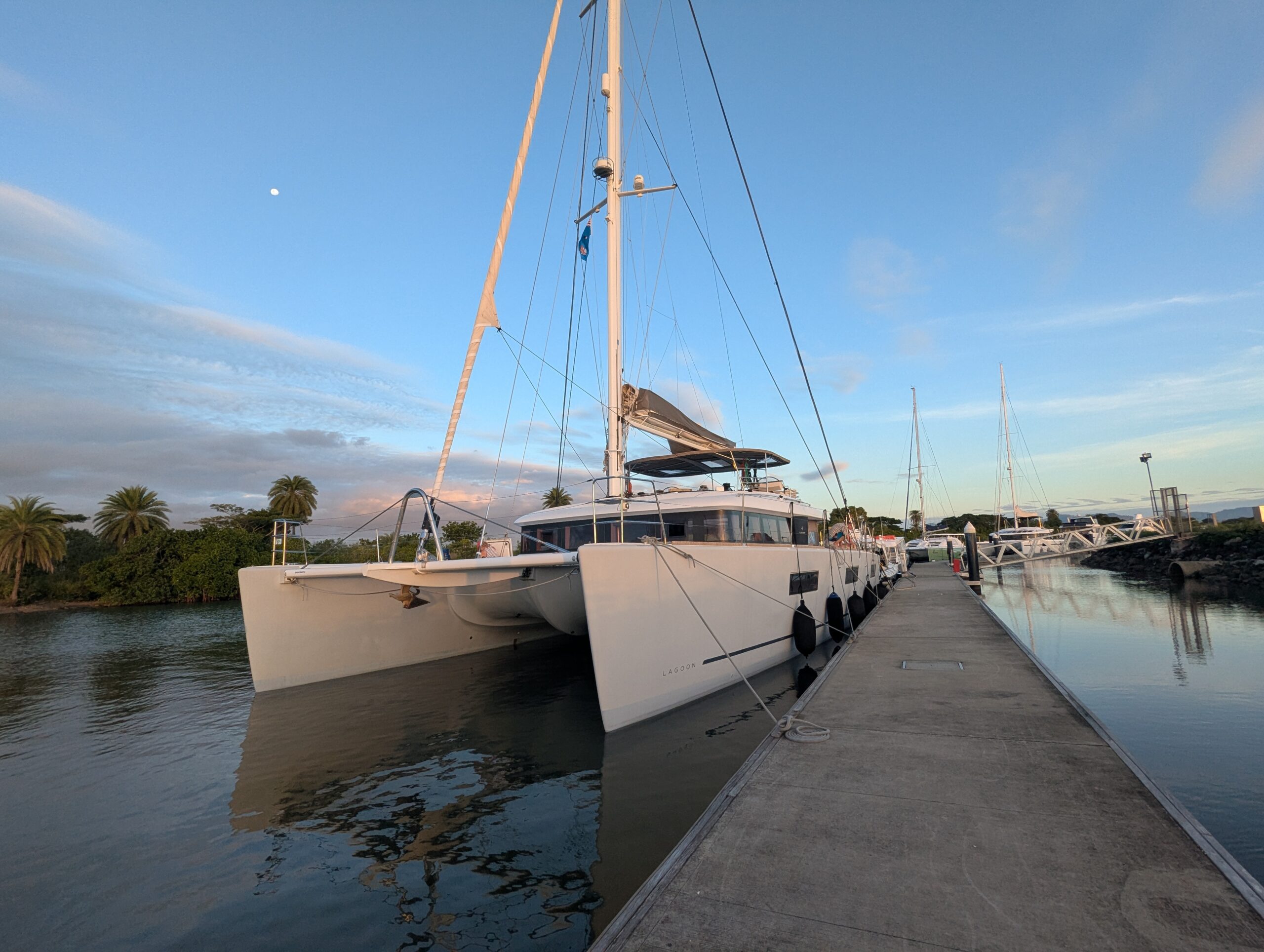 Lagoon 620 Fiji yacht management